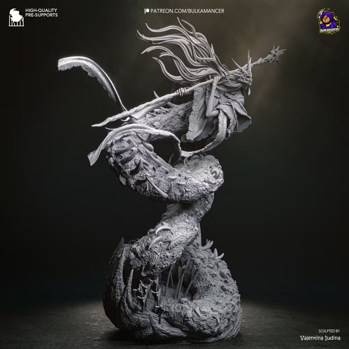 Saint of the Abyss Dark Fantasy Resin Statue | Bulkamancer Garage Kit