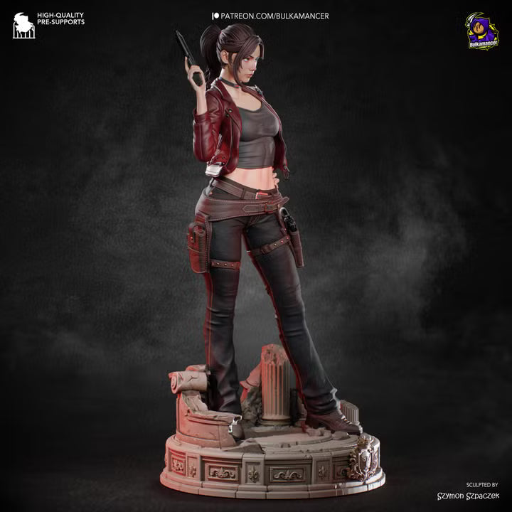Terra Saver Survival Heroine Resin Statue | Bulkamancer Garage Kit