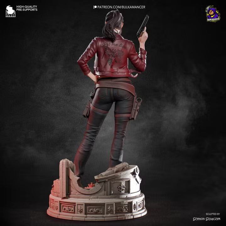 Terra Saver Survival Heroine Resin Statue | Bulkamancer Garage Kit