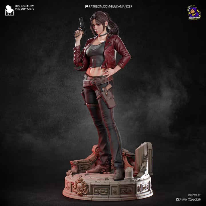 Terra Saver Survival Heroine Resin Statue | Bulkamancer Garage Kit