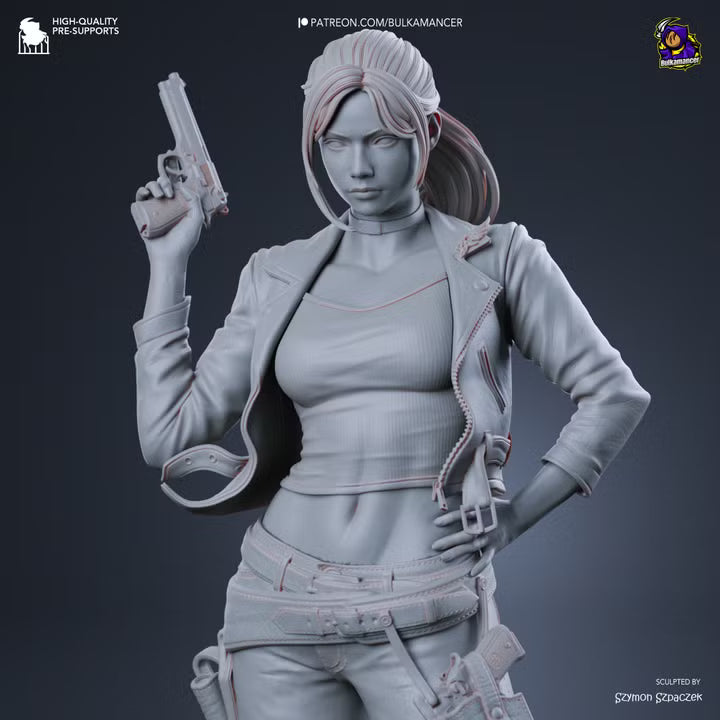 Terra Saver Survival Heroine Resin Statue | Bulkamancer Garage Kit