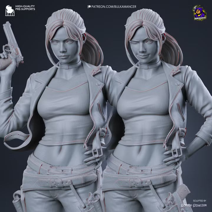 Terra Saver Survival Heroine Resin Statue | Bulkamancer Garage Kit