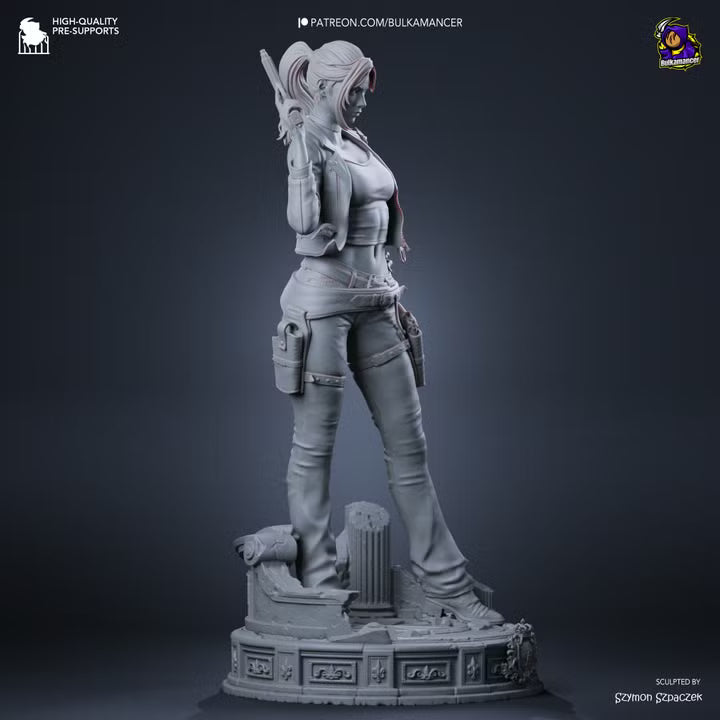 Terra Saver Survival Heroine Resin Statue | Bulkamancer Garage Kit