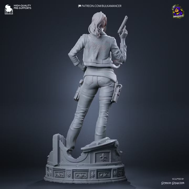 Terra Saver Survival Heroine Resin Statue | Bulkamancer Garage Kit