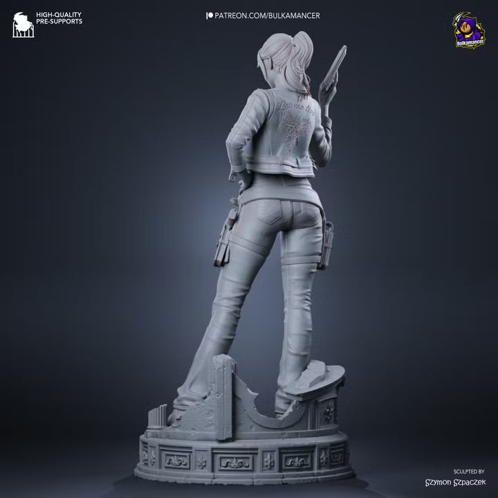 Terra Saver Survival Heroine Resin Statue | Bulkamancer Garage Kit