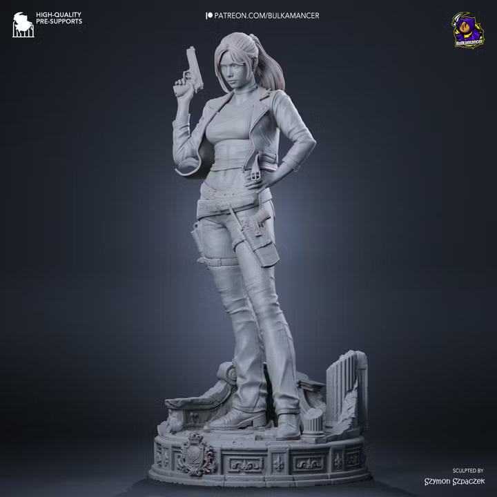 Terra Saver Survival Heroine Resin Statue | Bulkamancer Garage Kit