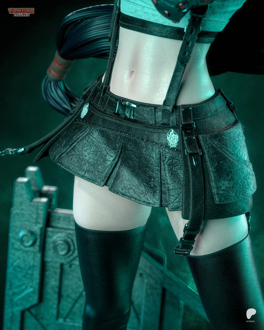 Tifa Lockhart Custom Resin Statue – High-Detail Collectible Figure