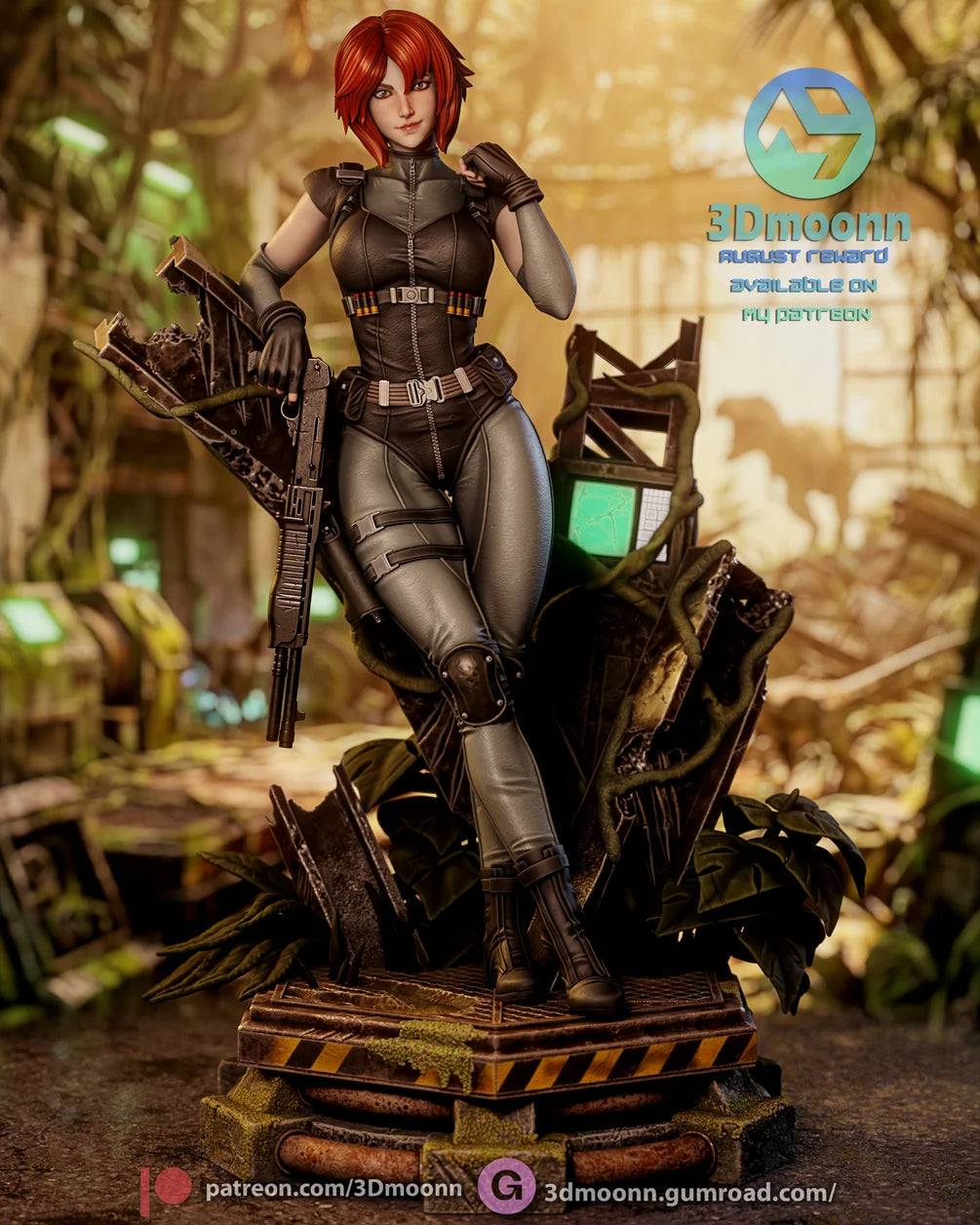 Regina Statue 1/6 Scale - Dino Crisis | Billy Bones Emporium