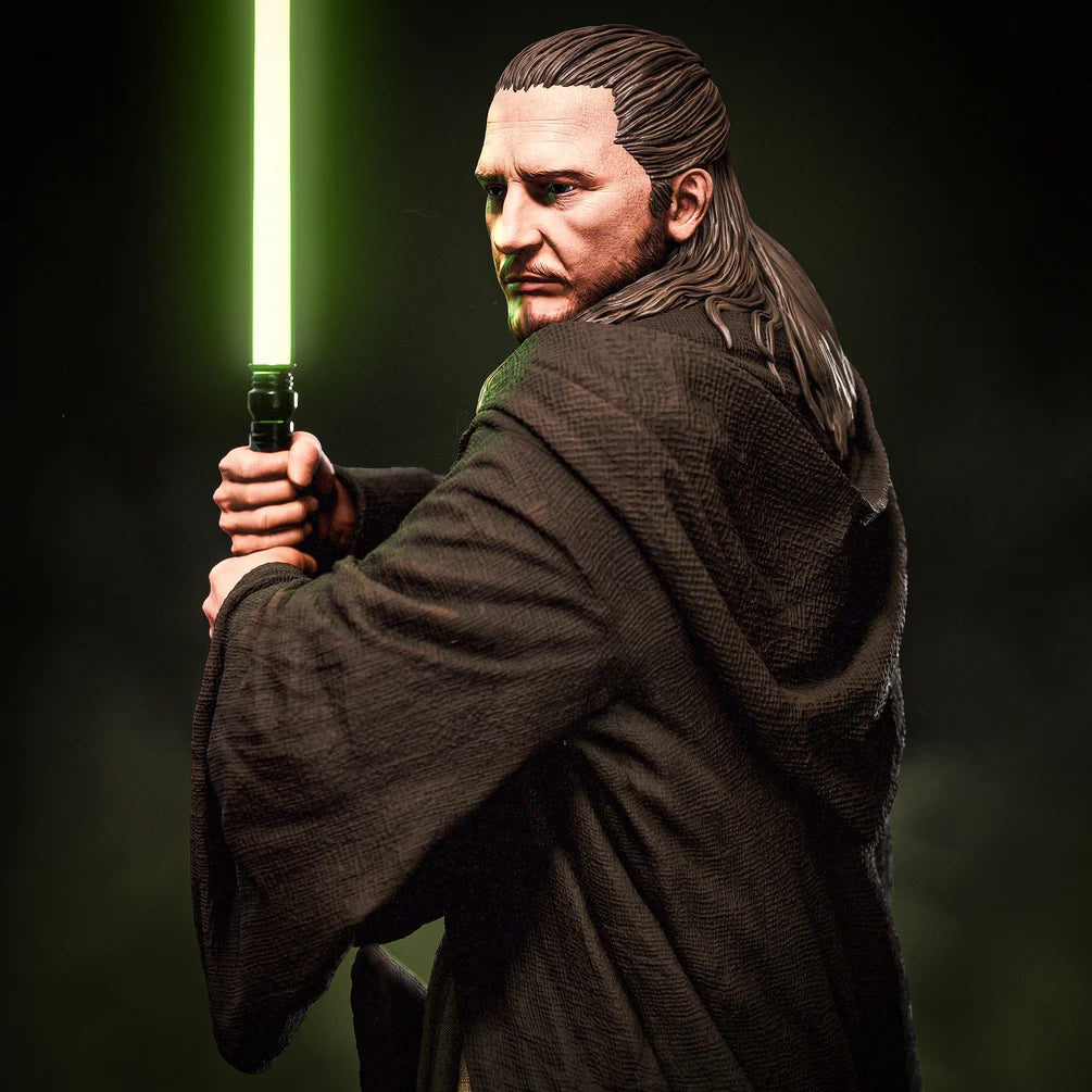 Star Wars - Qui-Gon Jinn Jedi Master Statue | 1/6 & 1/9 Scales | Raw, Primed & Painted Options