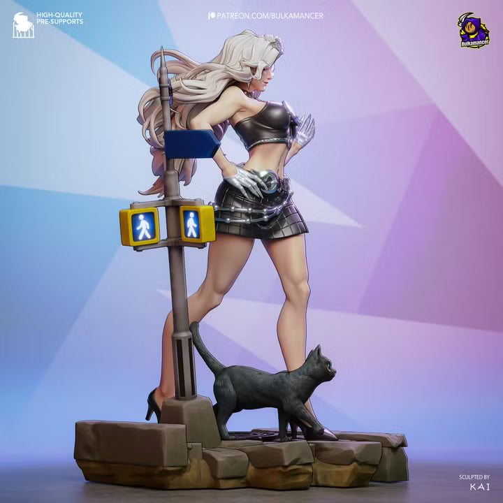 Urban Carnivore Streetwear Heroine Resin Statue | Bulkamancer Garage Kit