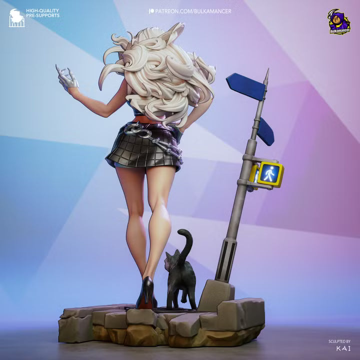 Urban Carnivore Streetwear Heroine Resin Statue | Bulkamancer Garage Kit