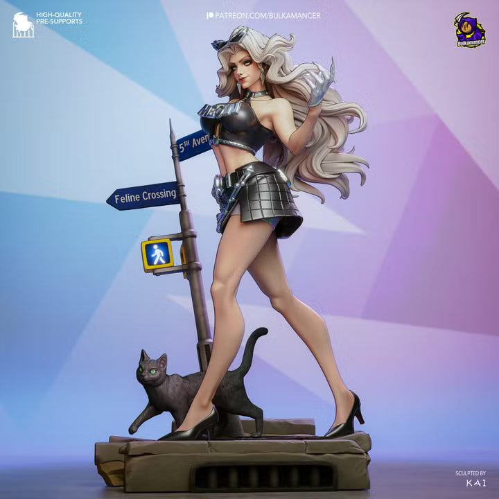 Urban Carnivore Streetwear Heroine Resin Statue | Bulkamancer Garage Kit