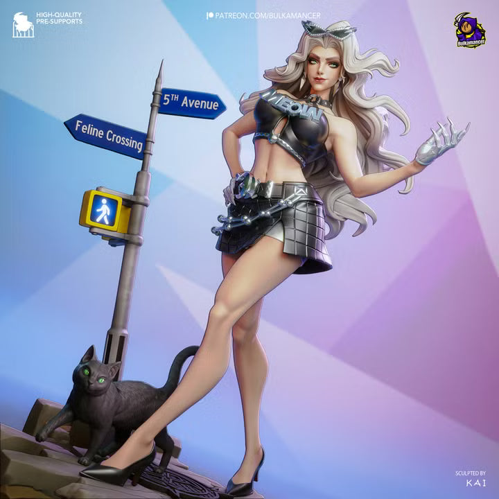 Urban Carnivore Streetwear Heroine Resin Statue | Bulkamancer Garage Kit
