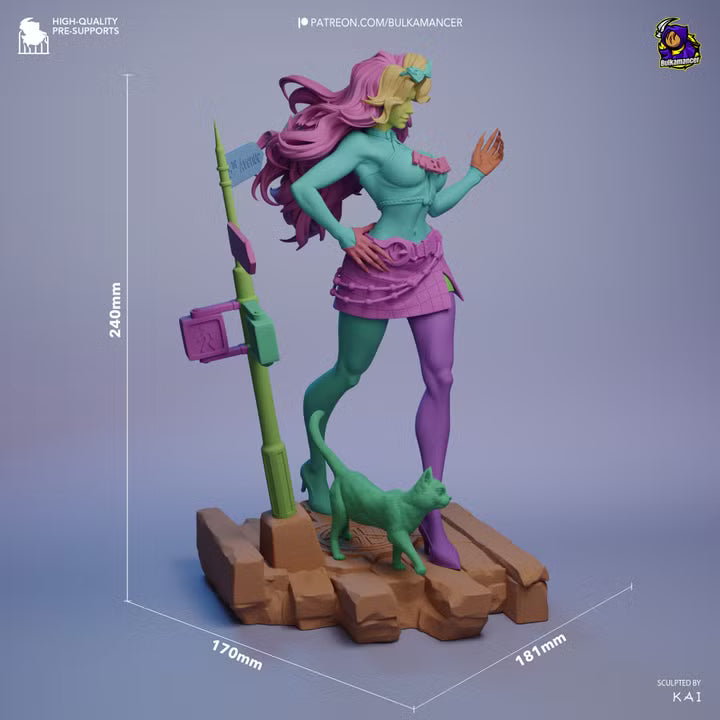 Urban Carnivore Streetwear Heroine Resin Statue | Bulkamancer Garage Kit