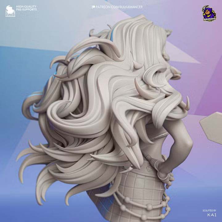 Urban Carnivore Streetwear Heroine Resin Statue | Bulkamancer Garage Kit