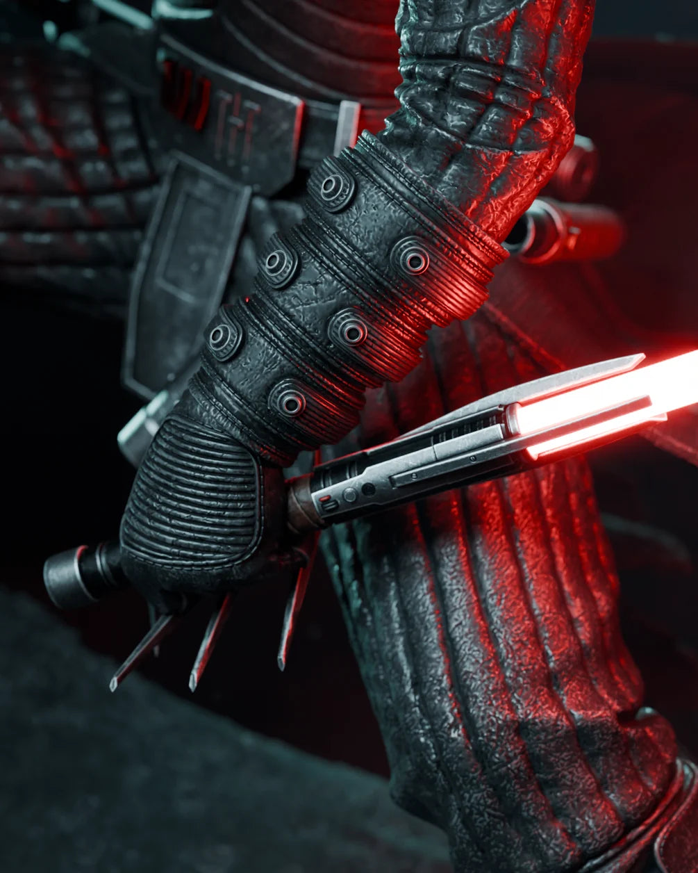Star Wars: The Force Unleashed - Sith Stalker Starkiller Statue | 1/6 & 1/9 Scales | Raw, Primed & Painted Options