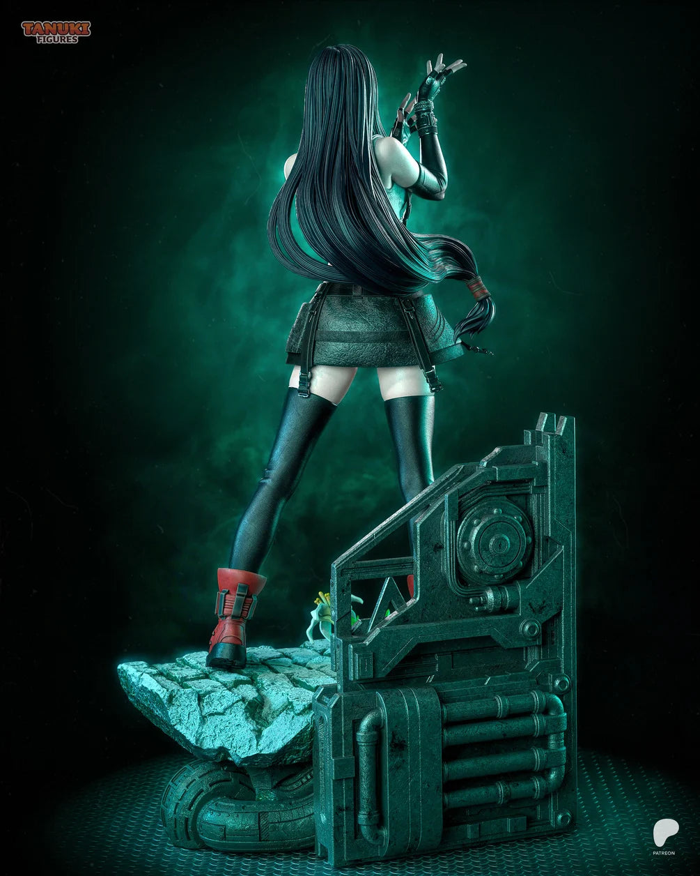 Tifa Lockhart Custom Resin Statue – High-Detail Collectible Figure