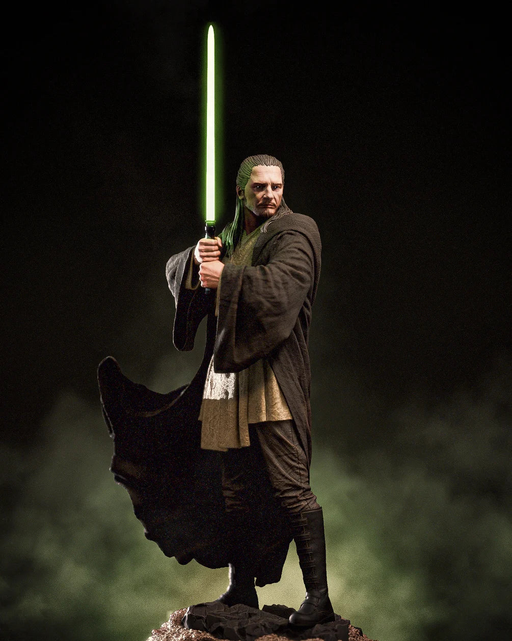Star Wars - Qui-Gon Jinn Jedi Master Statue | 1/6 & 1/9 Scales | Raw, Primed & Painted Options