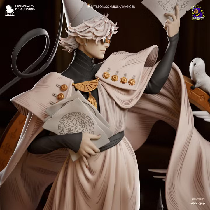 Witch Mentor | Wizard Resin Statue / Garage Kit (Bulkamancer)