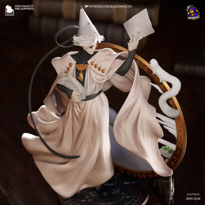 Witch Mentor | Wizard Resin Statue / Garage Kit (Bulkamancer)