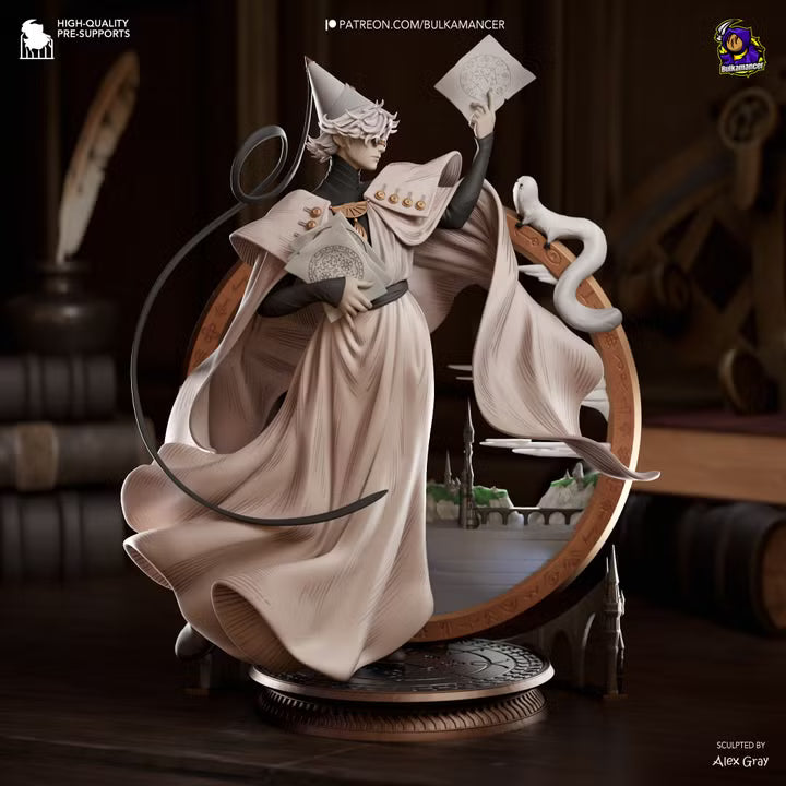 Witch Mentor | Wizard Resin Statue / Garage Kit (Bulkamancer)