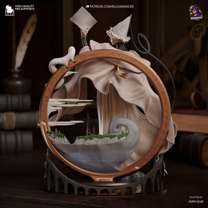 Witch Mentor | Wizard Resin Statue / Garage Kit (Bulkamancer)