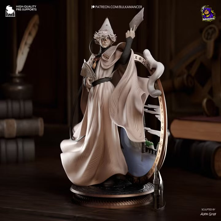 Witch Mentor | Wizard Resin Statue / Garage Kit (Bulkamancer)