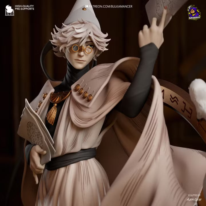 Witch Mentor | Wizard Resin Statue / Garage Kit (Bulkamancer)