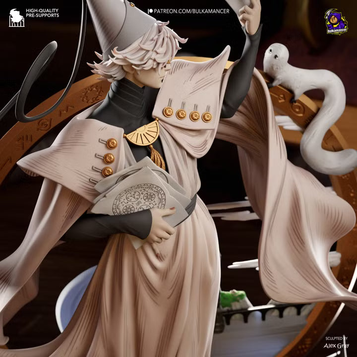 Witch Mentor | Wizard Resin Statue / Garage Kit (Bulkamancer)