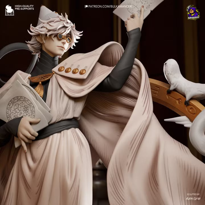 Witch Mentor | Wizard Resin Statue / Garage Kit (Bulkamancer)