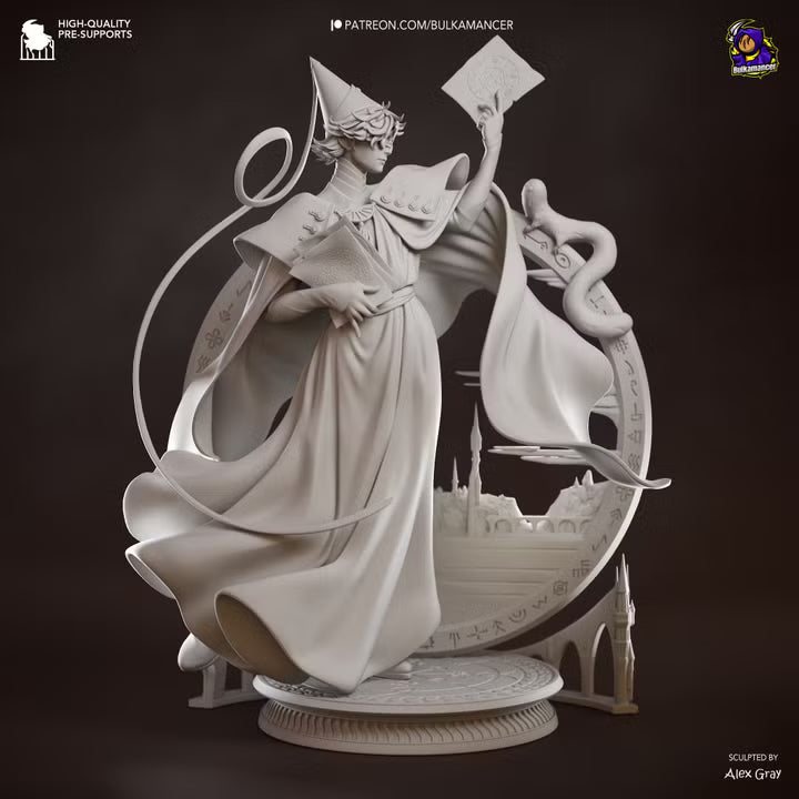 Witch Mentor | Wizard Resin Statue / Garage Kit (Bulkamancer)
