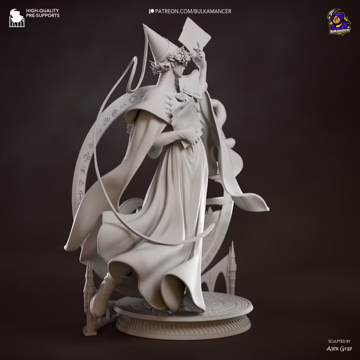 Witch Mentor | Wizard Resin Statue / Garage Kit (Bulkamancer)