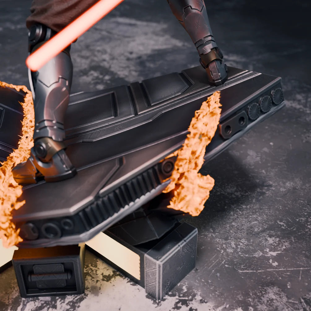Star Wars: The Clone Wars - Ahsoka vs. Darth Maul Mandalore Duel Diorama | Multiple Scales & Finishes